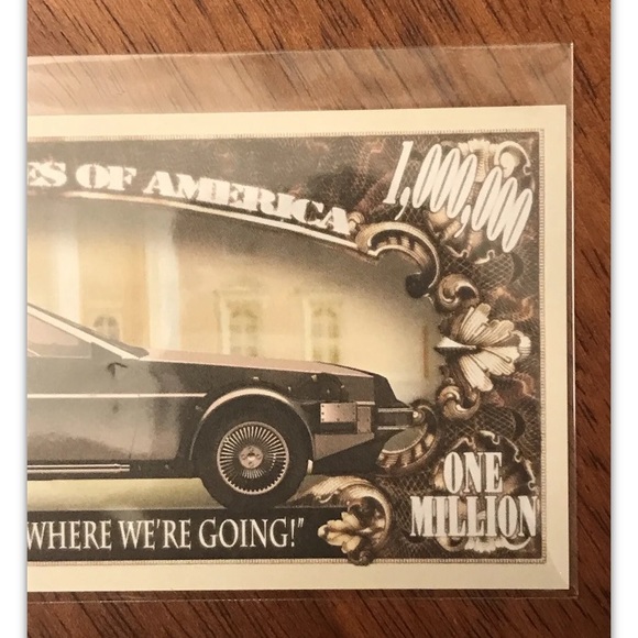 BRAND NEW!💯 BACK TO THE FUTURE NOVELTY NOTE WITH 4 GLOSSY POSTERS BUNDLE SET!🤩 - Picture 8 of 12